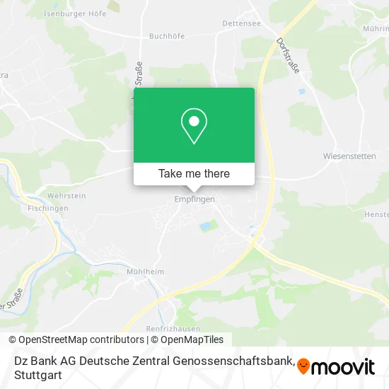 Карта Dz Bank AG Deutsche Zentral Genossenschaftsbank