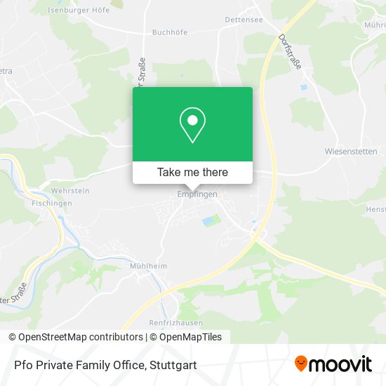 Pfo Private Family Office map