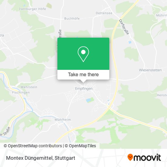 Карта Montex Düngemittel