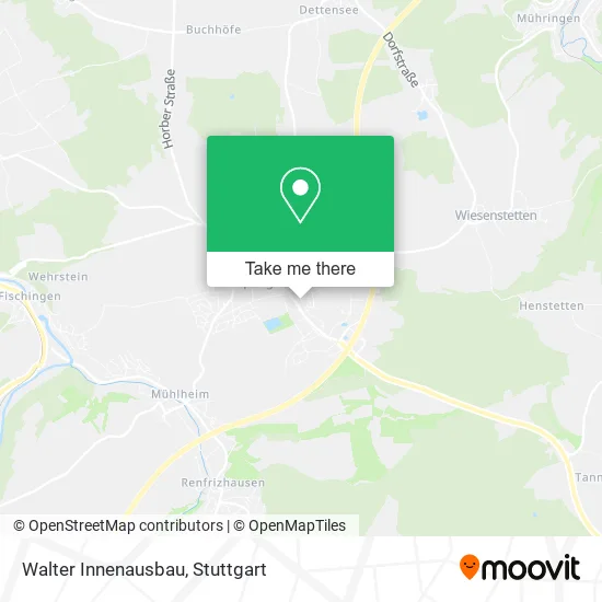 Карта Walter Innenausbau