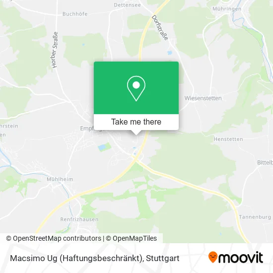 Карта Macsimo Ug (Haftungsbeschränkt)