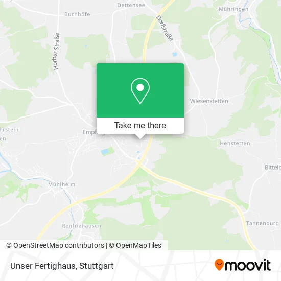 Карта Unser Fertighaus