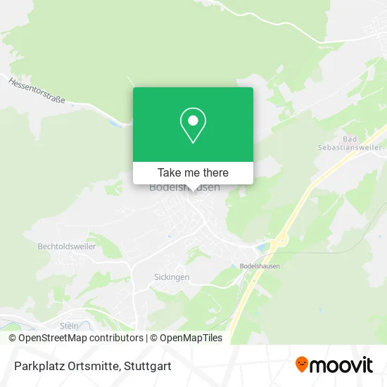 Карта Parkplatz Ortsmitte