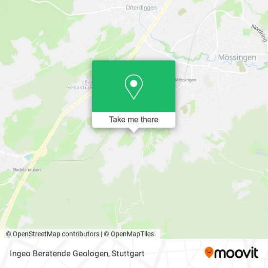 Карта Ingeo Beratende Geologen