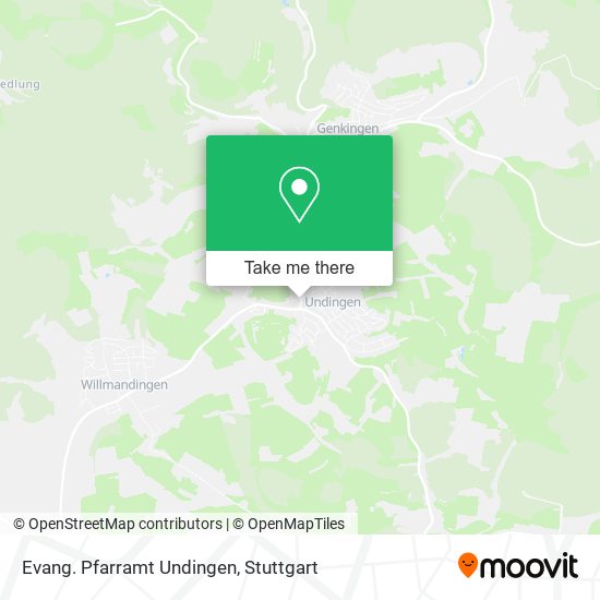 Evang. Pfarramt Undingen map