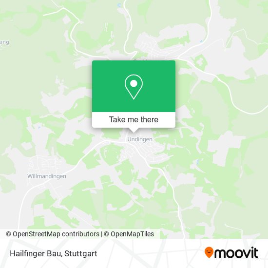 Hailfinger Bau map