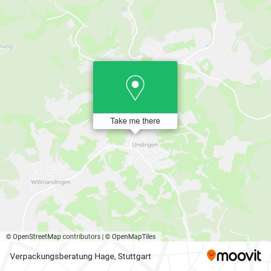 Verpackungsberatung Hage map