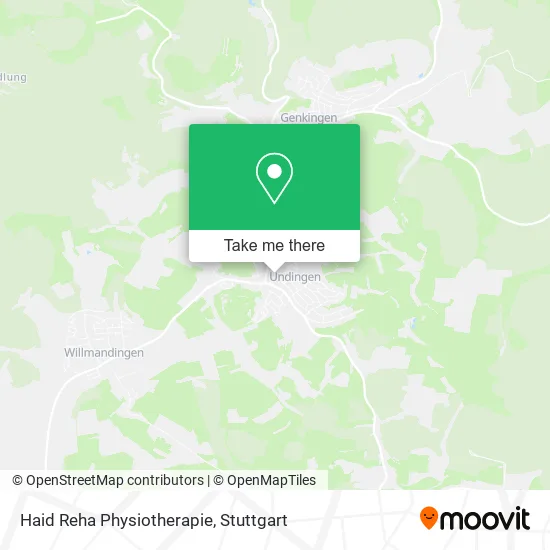 Карта Haid Reha Physiotherapie
