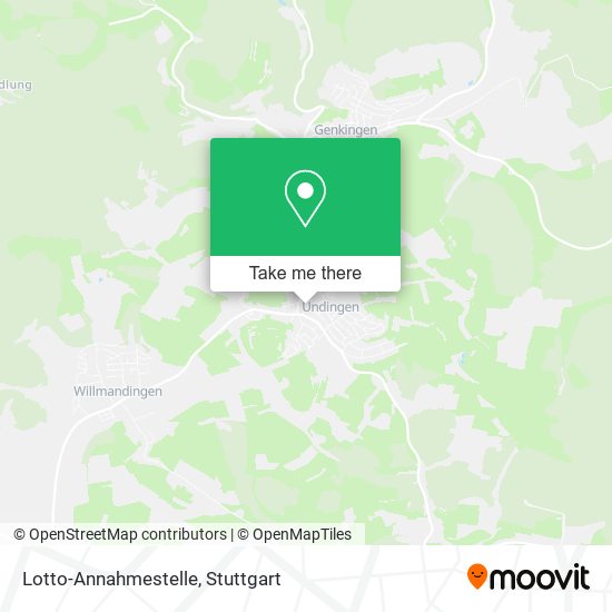 Lotto-Annahmestelle map