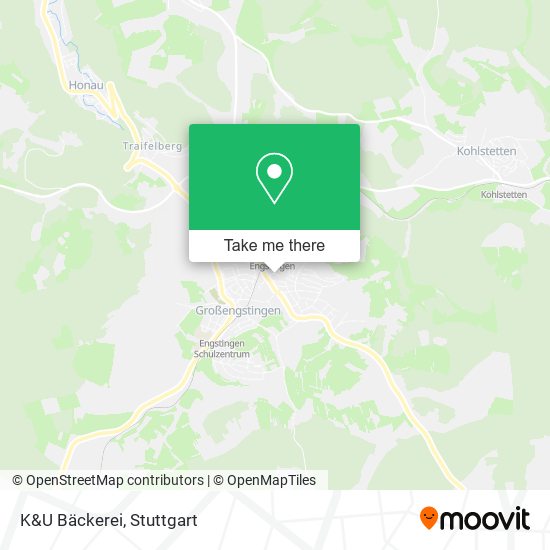Карта K&U Bäckerei