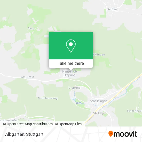 Карта Albgarten