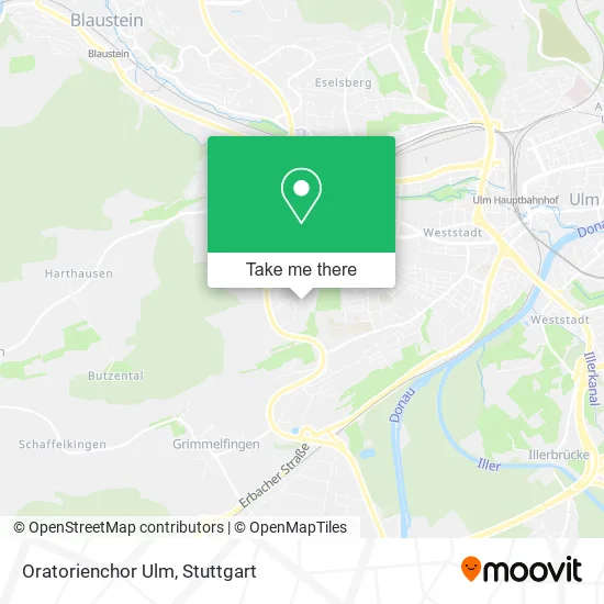 Карта Oratorienchor Ulm