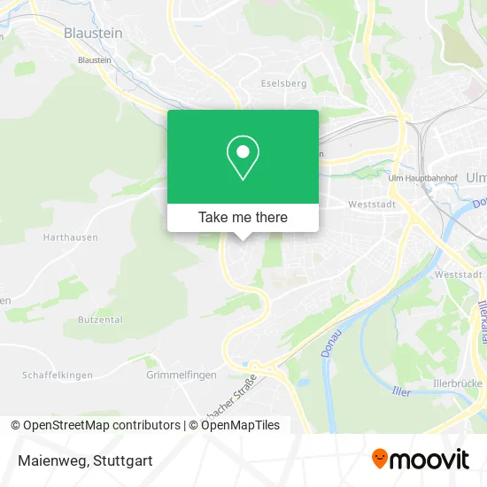 Карта Maienweg