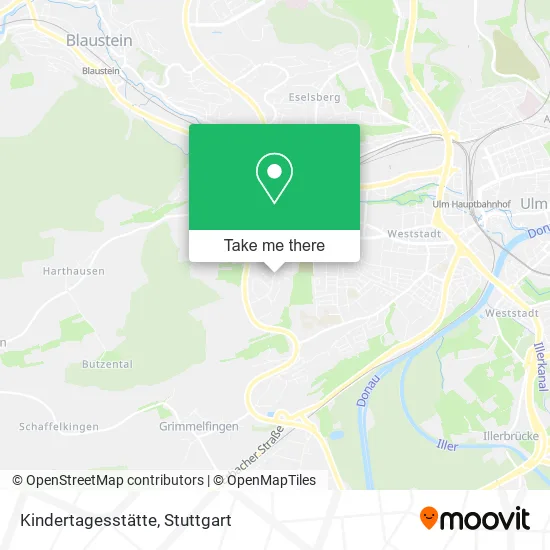 Карта Kindertagesstätte