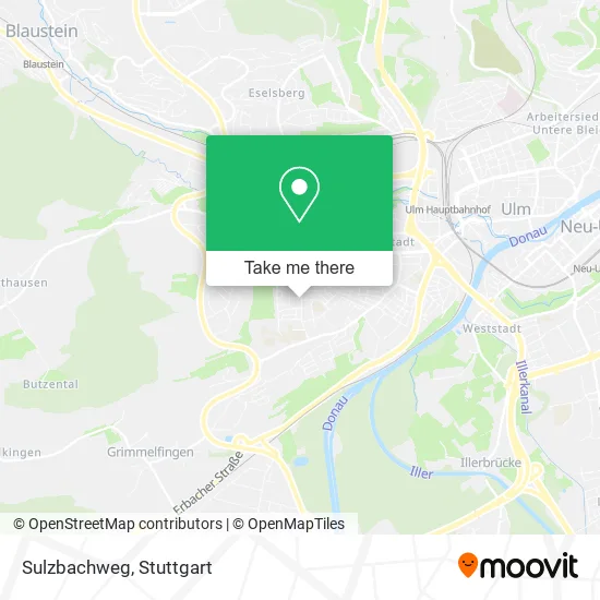 Карта Sulzbachweg