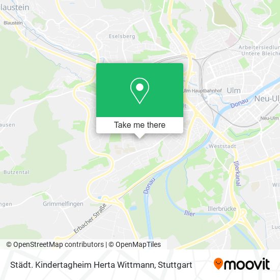 Städt. Kindertagheim Herta Wittmann map