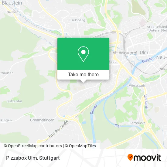 Карта Pizzabox Ulm