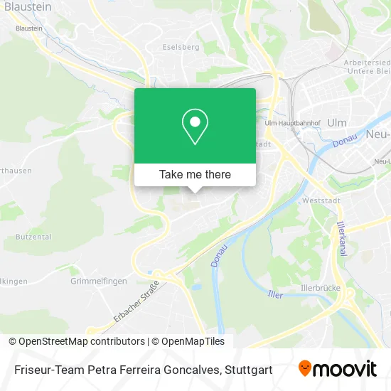 Friseur-Team Petra Ferreira Goncalves map