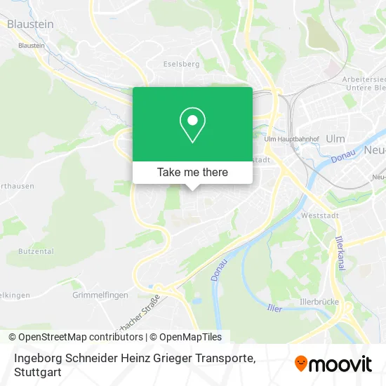 Карта Ingeborg Schneider Heinz Grieger Transporte