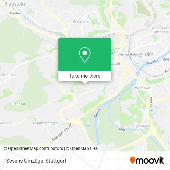 Sevens Umzüge map