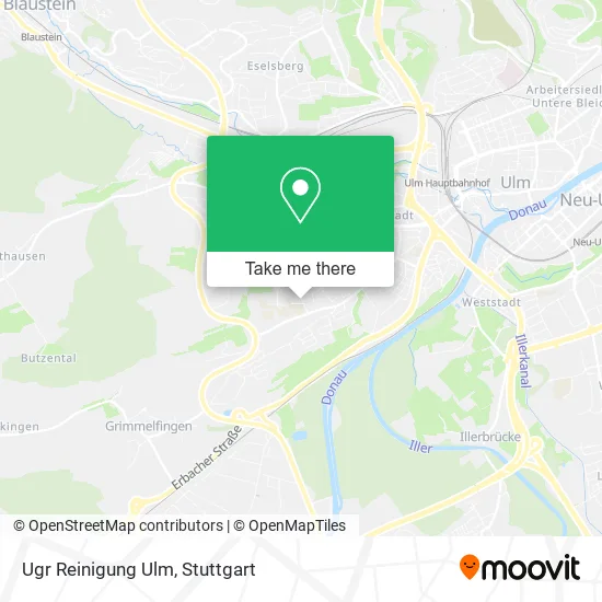 Карта Ugr Reinigung Ulm