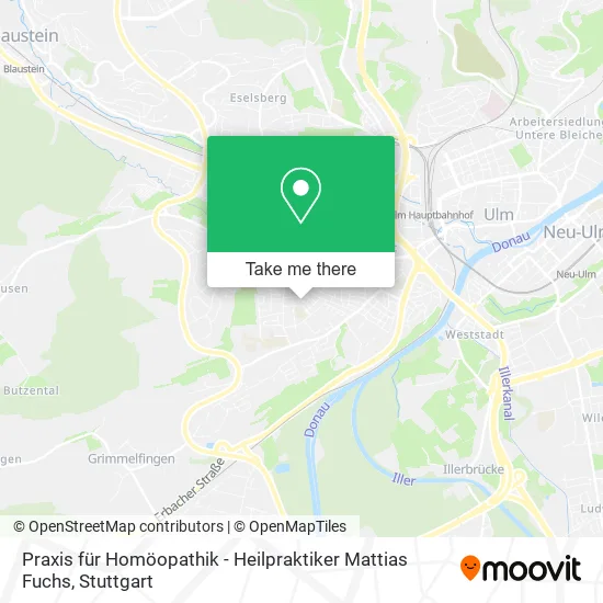 Карта Praxis für Homöopathik - Heilpraktiker Mattias Fuchs