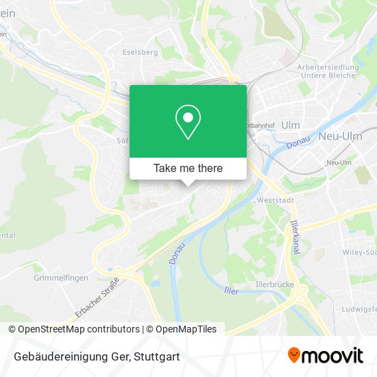 Gebäudereinigung Ger map