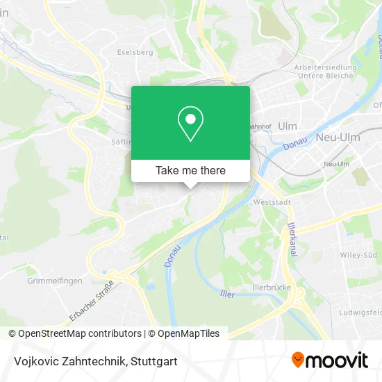 Карта Vojkovic Zahntechnik