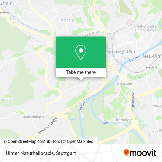 Карта Ulmer Naturheilpraxis