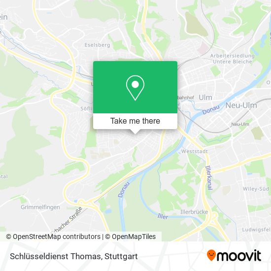 Schlüsseldienst Thomas map