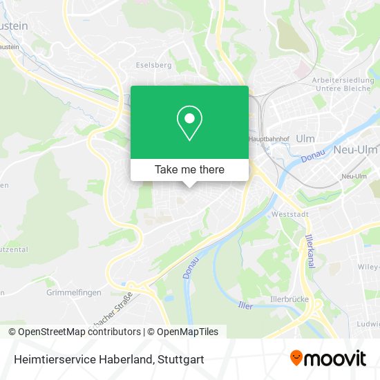 Heimtierservice Haberland map