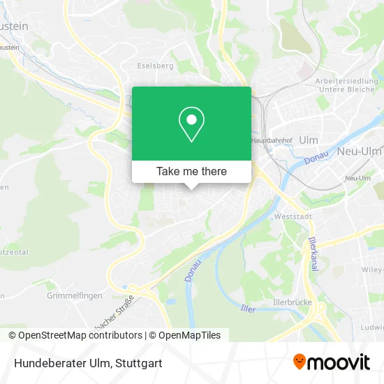 Карта Hundeberater Ulm