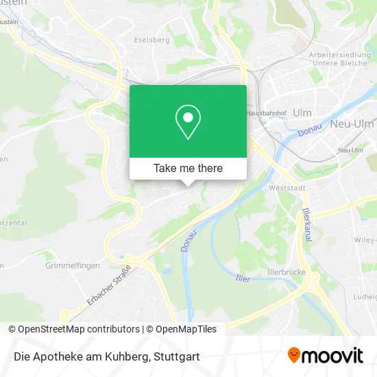 Карта Die Apotheke am Kuhberg