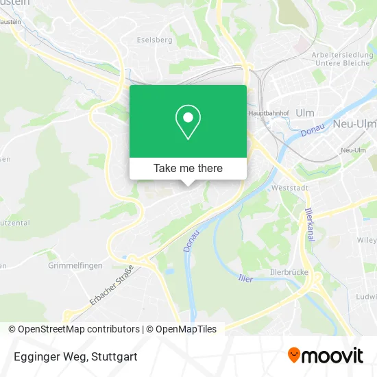 Карта Egginger Weg