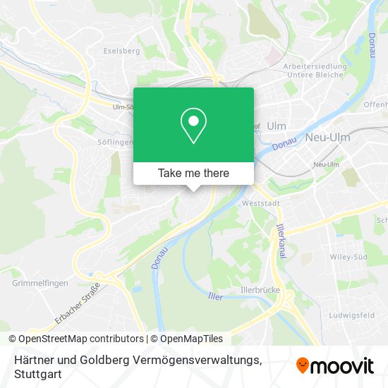 Härtner und Goldberg Vermögensverwaltungs map