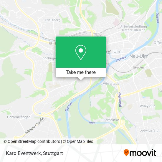 Karo Eventwerk map