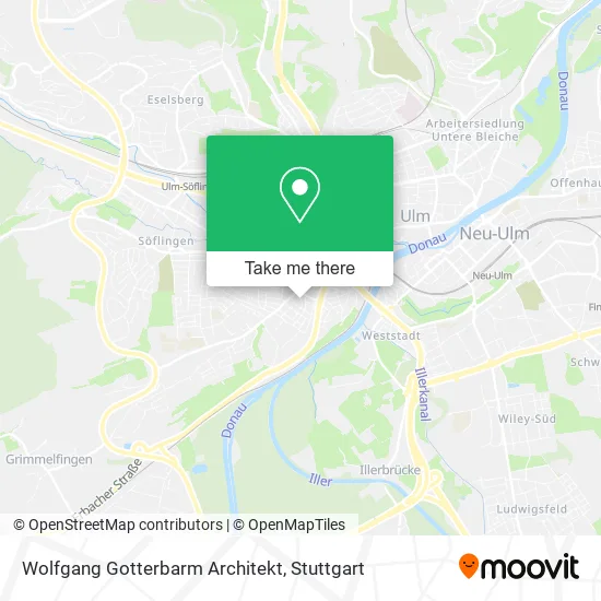 Карта Wolfgang Gotterbarm Architekt