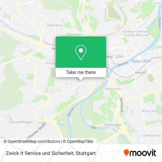 Zwick It Service und Sicherheit map