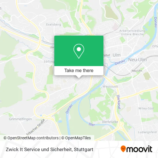 Карта Zwick It Service und Sicherheit