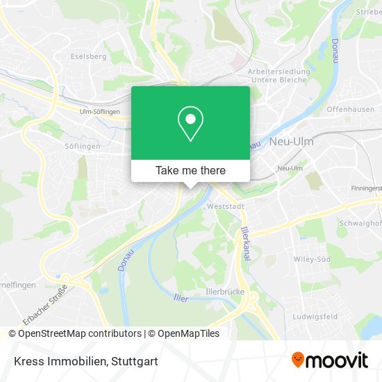 Kress Immobilien map