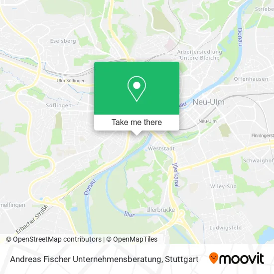 Карта Andreas Fischer Unternehmensberatung