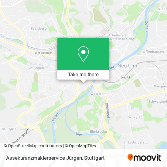 Assekuranzmaklerservice Jürgen map