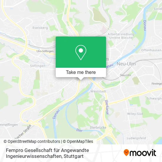 Карта Fempro Gesellschaft für Angewandte Ingenieurwissenschaften