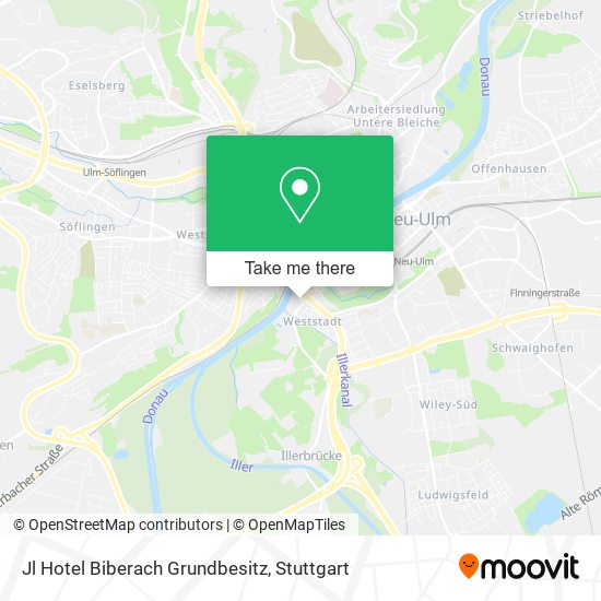 Jl Hotel Biberach Grundbesitz map