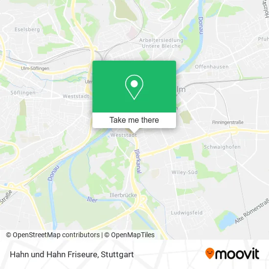 Карта Hahn und Hahn Friseure
