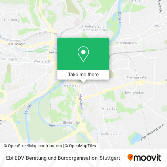 Карта Ebl EDV-Beratung und Büroorganisation