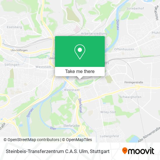 Steinbeis-Transferzentrum C.A.S. Ulm map
