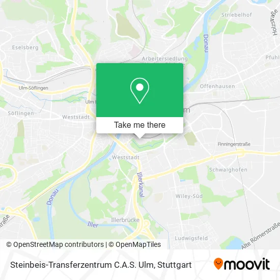 Карта Steinbeis-Transferzentrum C.A.S. Ulm