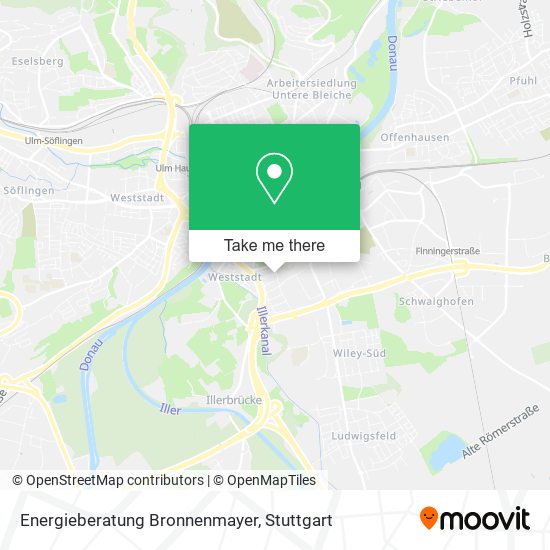 Карта Energieberatung Bronnenmayer