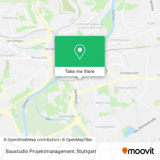 Карта Baustudio Projektmanagement